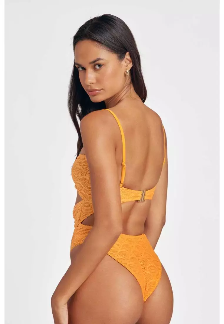 Kaia Cut-Out One Piece Swimsuit / Mango