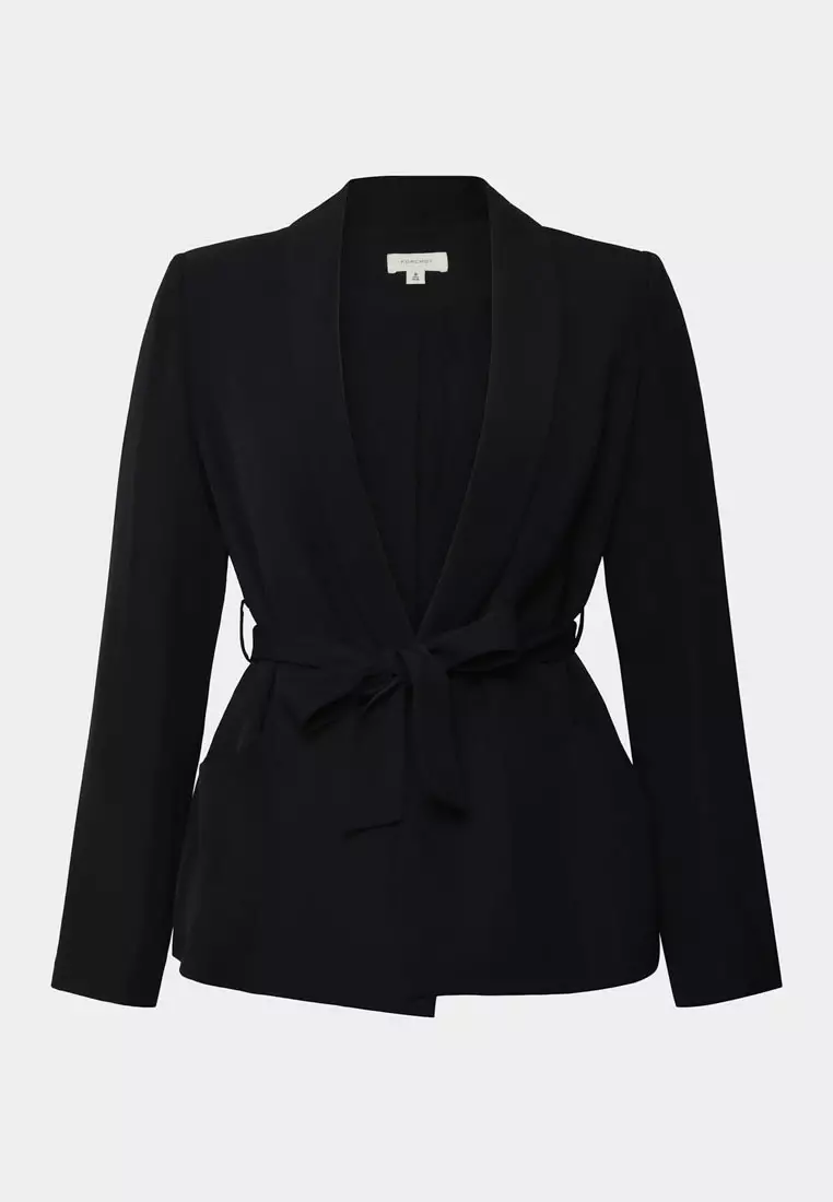 Rain Belted Blazer