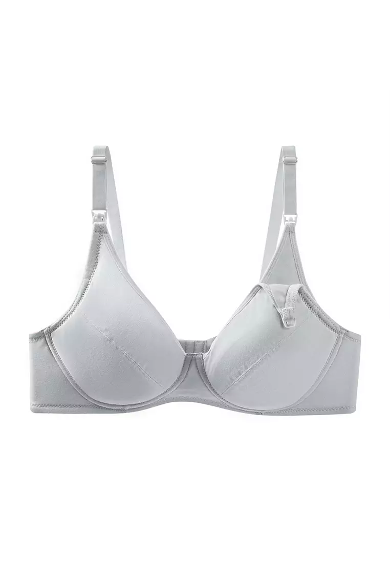 Sorella Bra Cotton Maternity 3/4 Cup N13-29994 - Cup C - Light Grey
