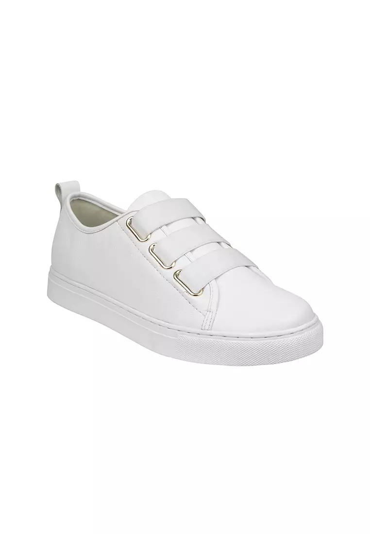 Discount on Florsheim  shoes - SKU: Florsheim Women's Piper Plain Toe Elastic Lace Up White