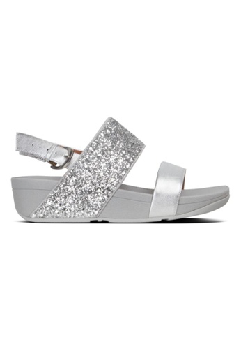 Buy Fitflop Fitflop Rosa Glitter Back Strap Sandal Silver Online Zalora Malaysia