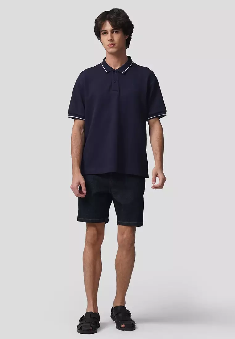 Premium Regular Fit Polo Shirt With Contrast Tipping