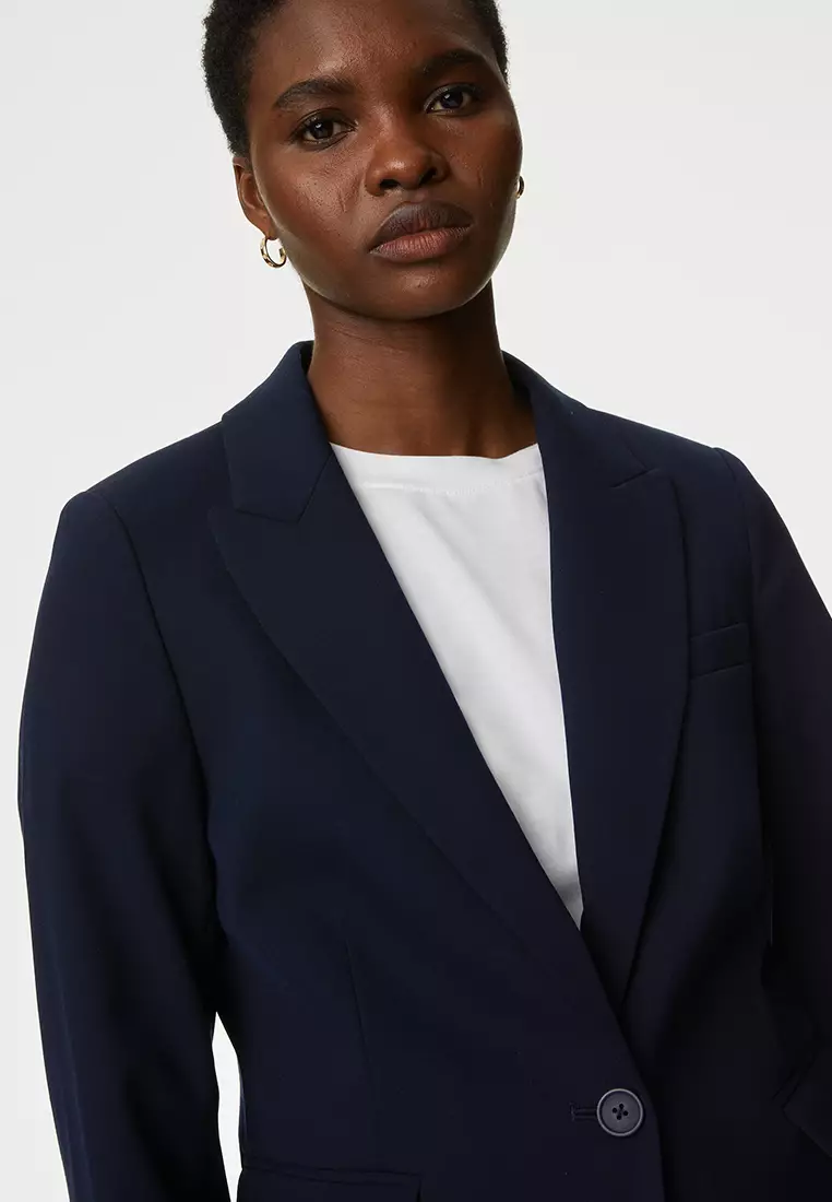 Marks and spencer ladies top navy coats