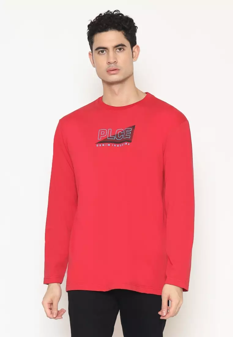 Buy 1 Get 1 T-Shirt Cotton Combed Lengan Panjang