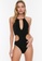 Trendyol black Cut-Out Swimsuit DCDDAUSA491AC6GS_4