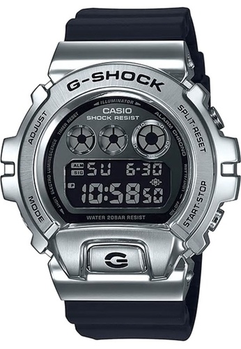 G-shock 黑色 and 銀色 CASIO G-SHOCK METAL GM-6900-1 656FCAC0D23E10GS_1