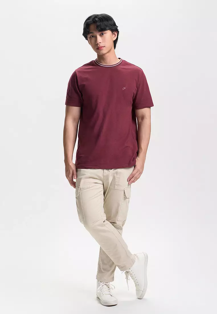 Regular Fit T-Shirt with Embroidery