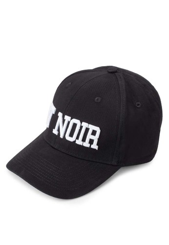 Et Noir Baseball Cap,esprit 品牌 飾品配件, 飾品配件