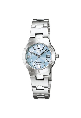 CASIO silver Casio Classic Small Analog Watch (LTP-1241D-2A) C303AAC7F26867GS_1