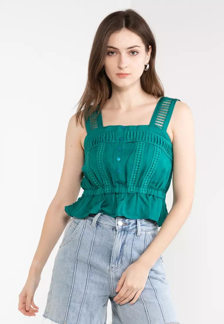 Buy Women's Tops | Sale Up to 90% Off @ ZALORA HK