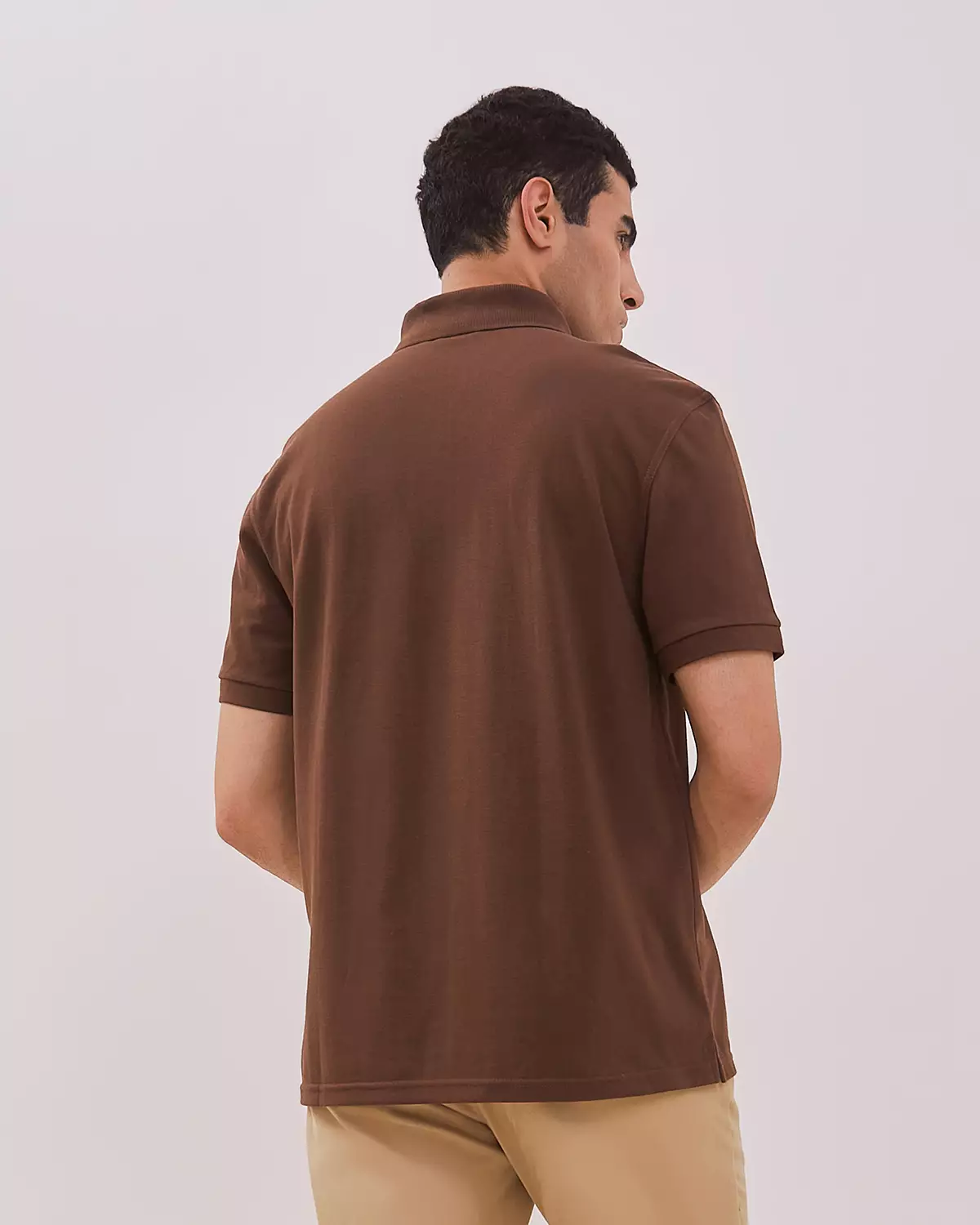 MEN'S BROWN POLO SHIRT