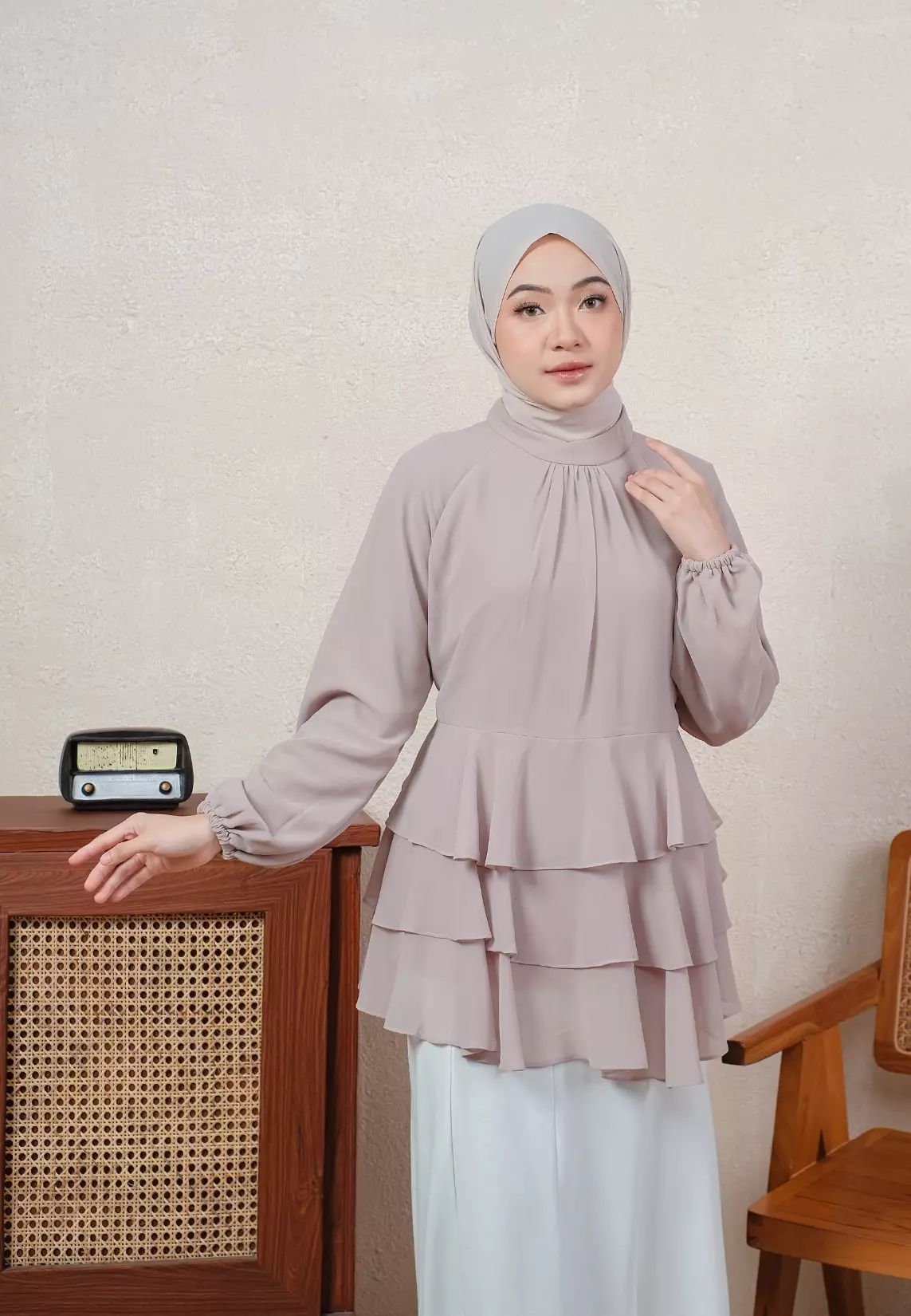 Lucinda Blouse - Khaki