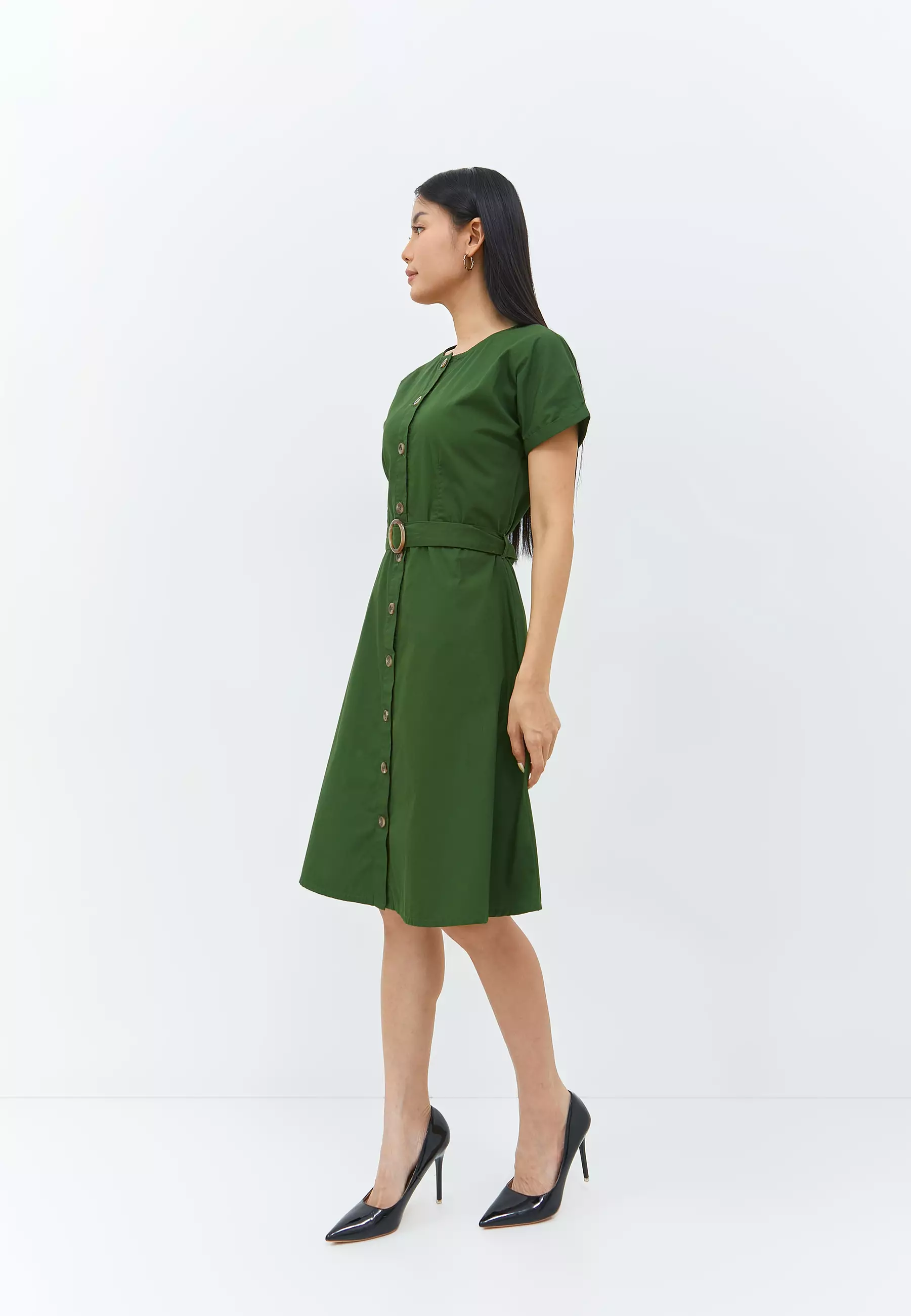 Michelle Green Dress (G.43127)