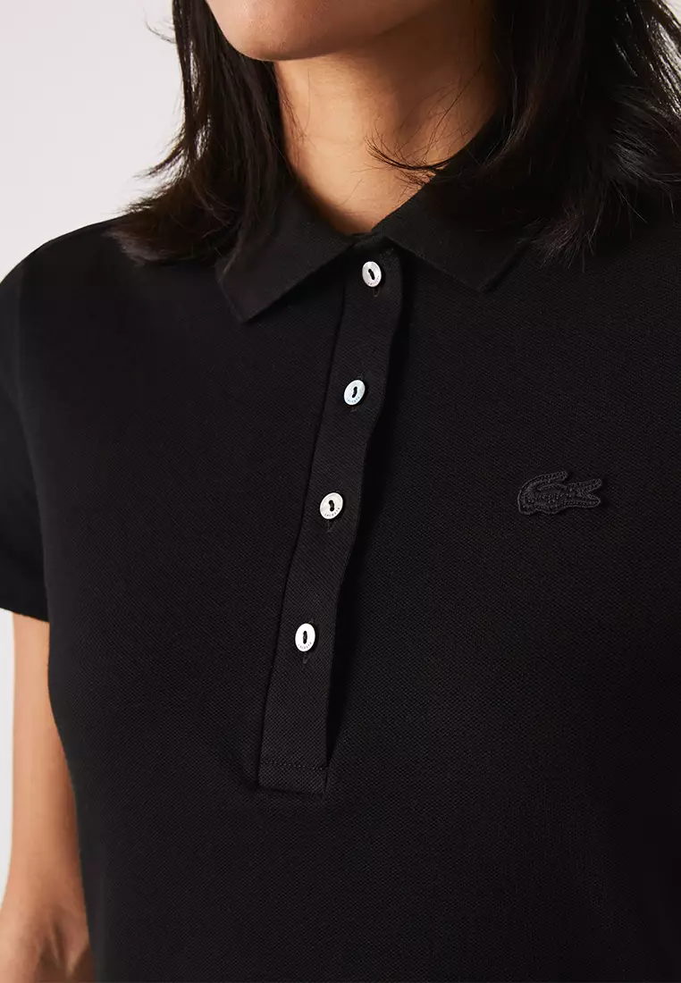 Women's Stretch Cotton Piqué Polo Dress