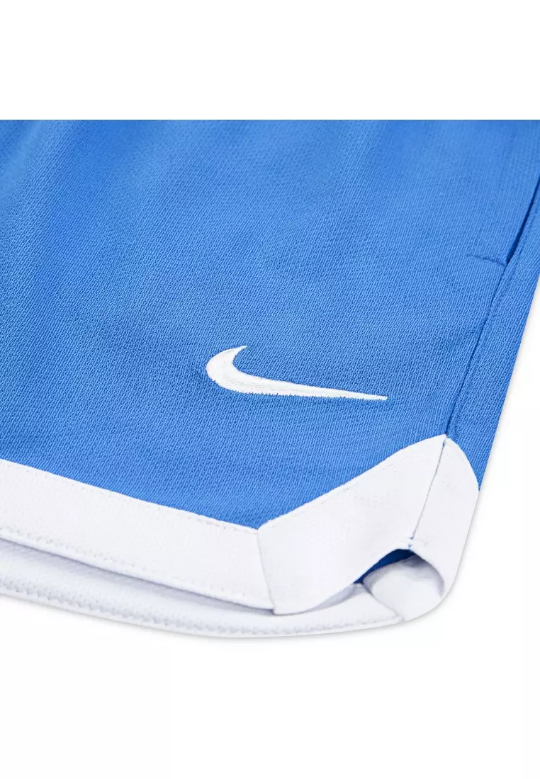 Nike Boys Dri-FIT Court Shorts Light Photo Blue (Little Kids)