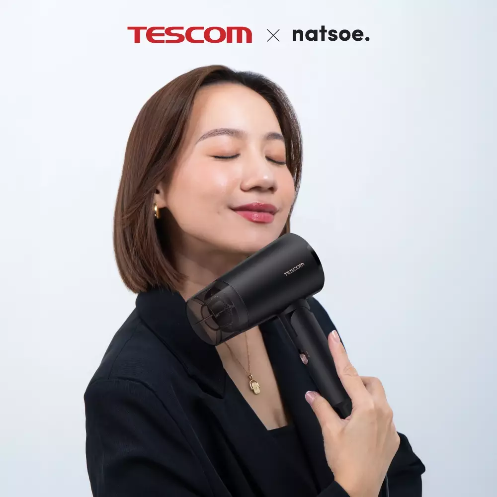 Tescom Gloss Pro Ionic Travel Hair Dryer / Pengering Rambut TD565ID