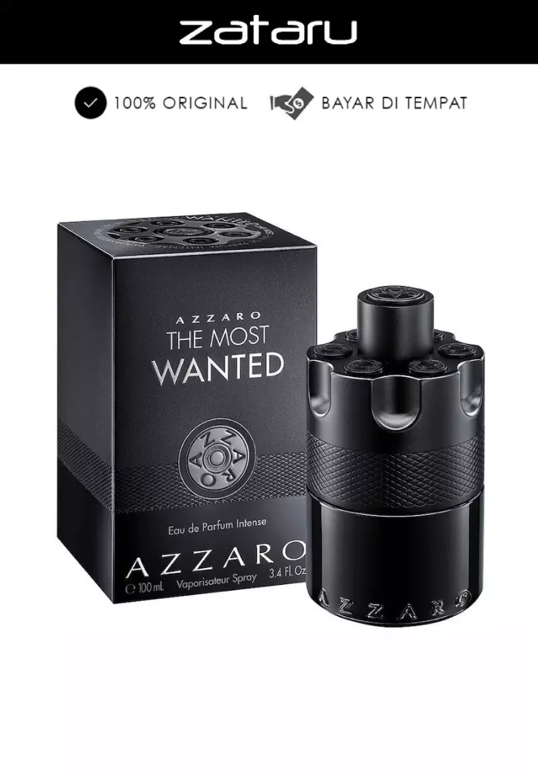 Azzaro The Most Wanted Man EDP Intense - 100 ML (Parfum Pria)