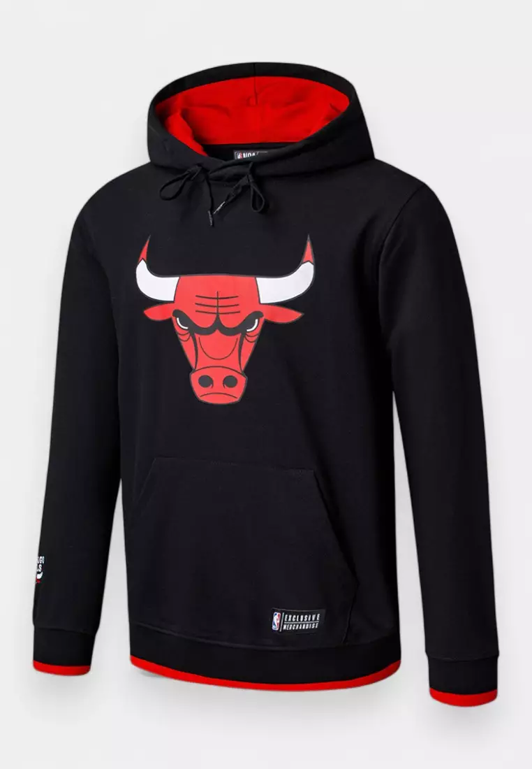 Basics Primary Logo Chicago Bulls Mens Hoodie