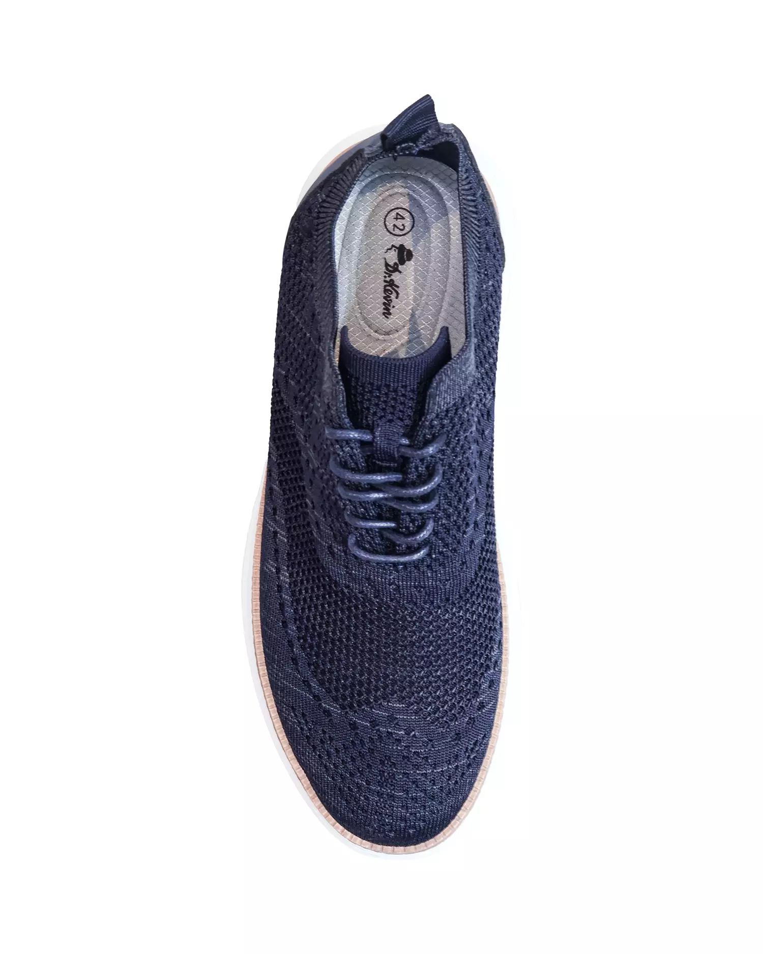 Dr. Kevin Sepatu Sport Pria Men Sneakers Sekolah Flyknit Tali 889-091