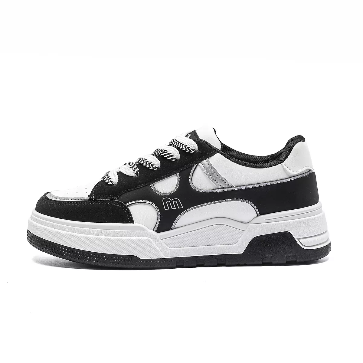 Sneakers Cewek Modis Kasual Sepatu Wanita Motif Simpel Q2516