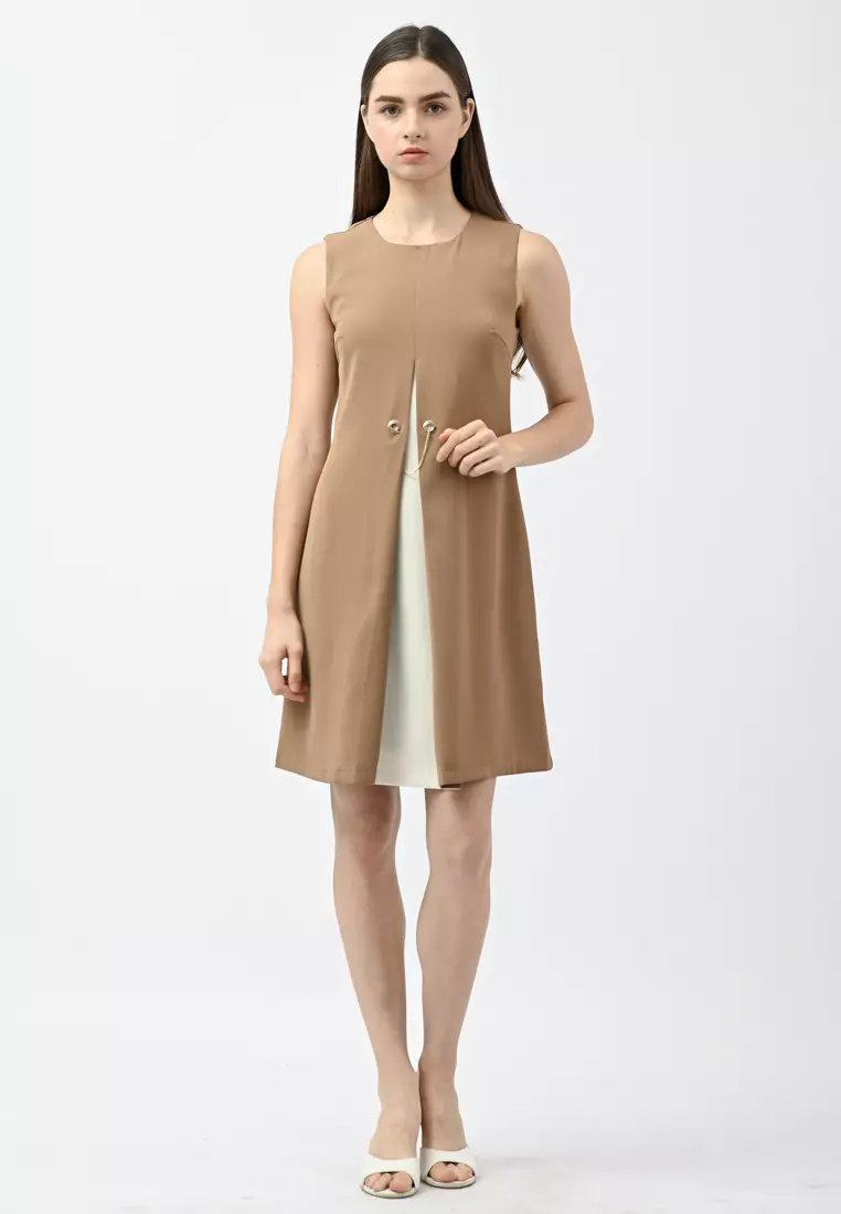 Sleeveless Work Dress