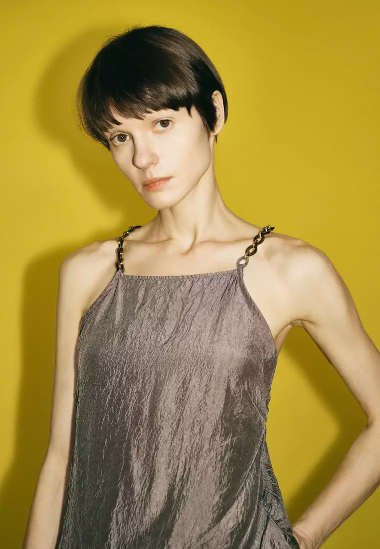 Chain Strap Cami Top