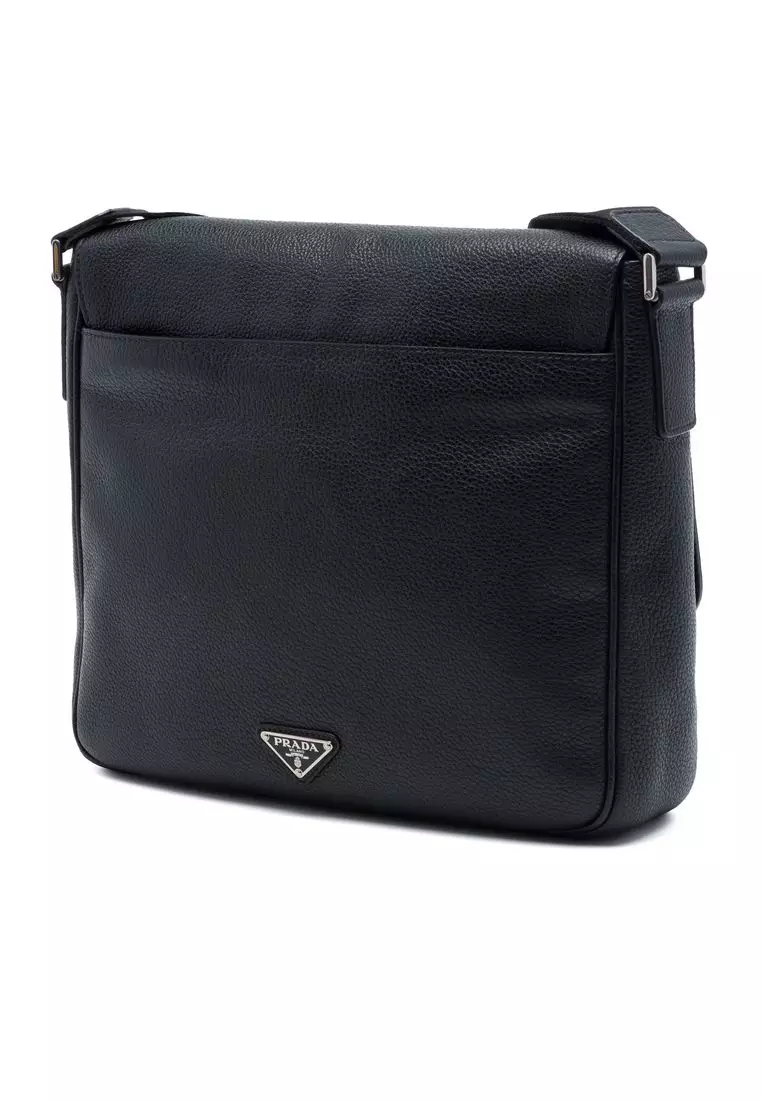 Pre-Loved Prada Vitello Phenix Flap Crossbody