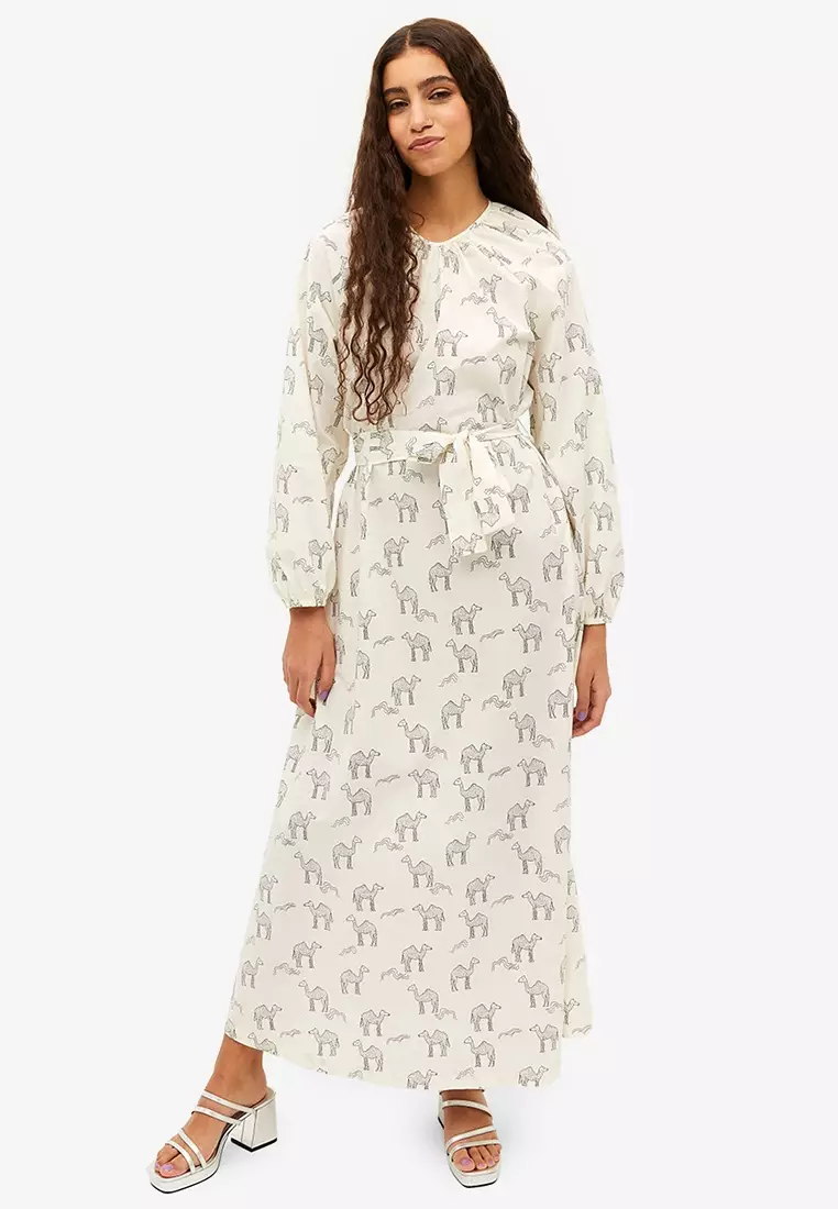 Cute long shop sleeve maxi dresses
