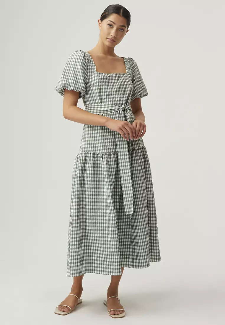 Gingham dress sale uk