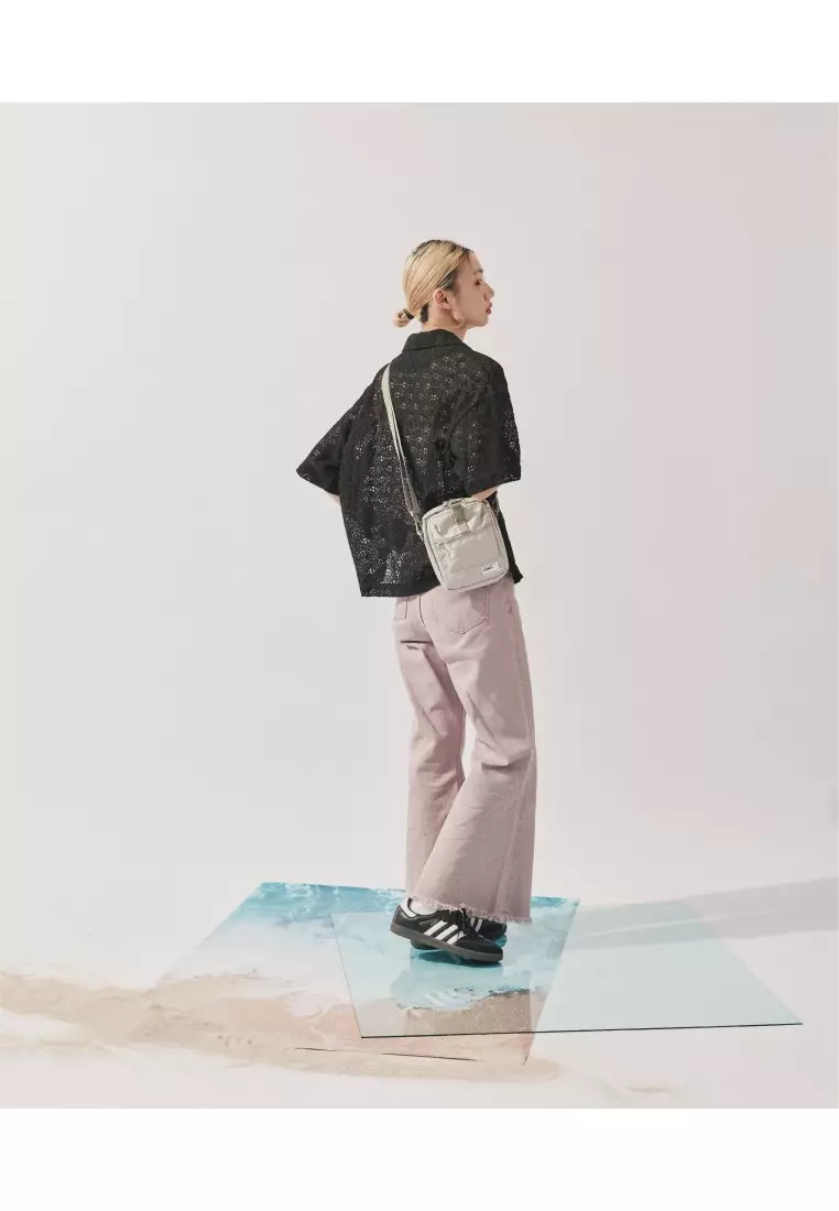 Plain-me 單色經典旅行小包-米色