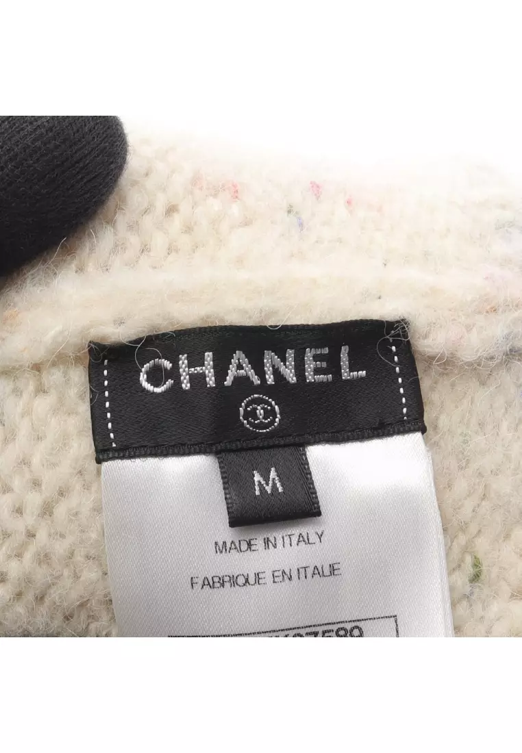 Buy Chanel Pre-Loved Chanel coco mark Arm warmers gloves glove