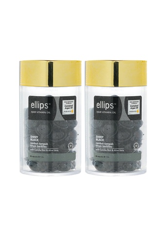 Ellips ELLIPS - Hair Vitamin Oil - Shiny Black 2x50capsules. 2023 | Buy  Ellips Online | ZALORA Hong Kong