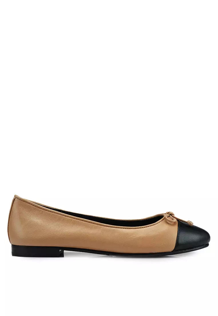 Discount on Tory Burch  shoes - SKU: Cap Toe Ballet Flat (Nt)