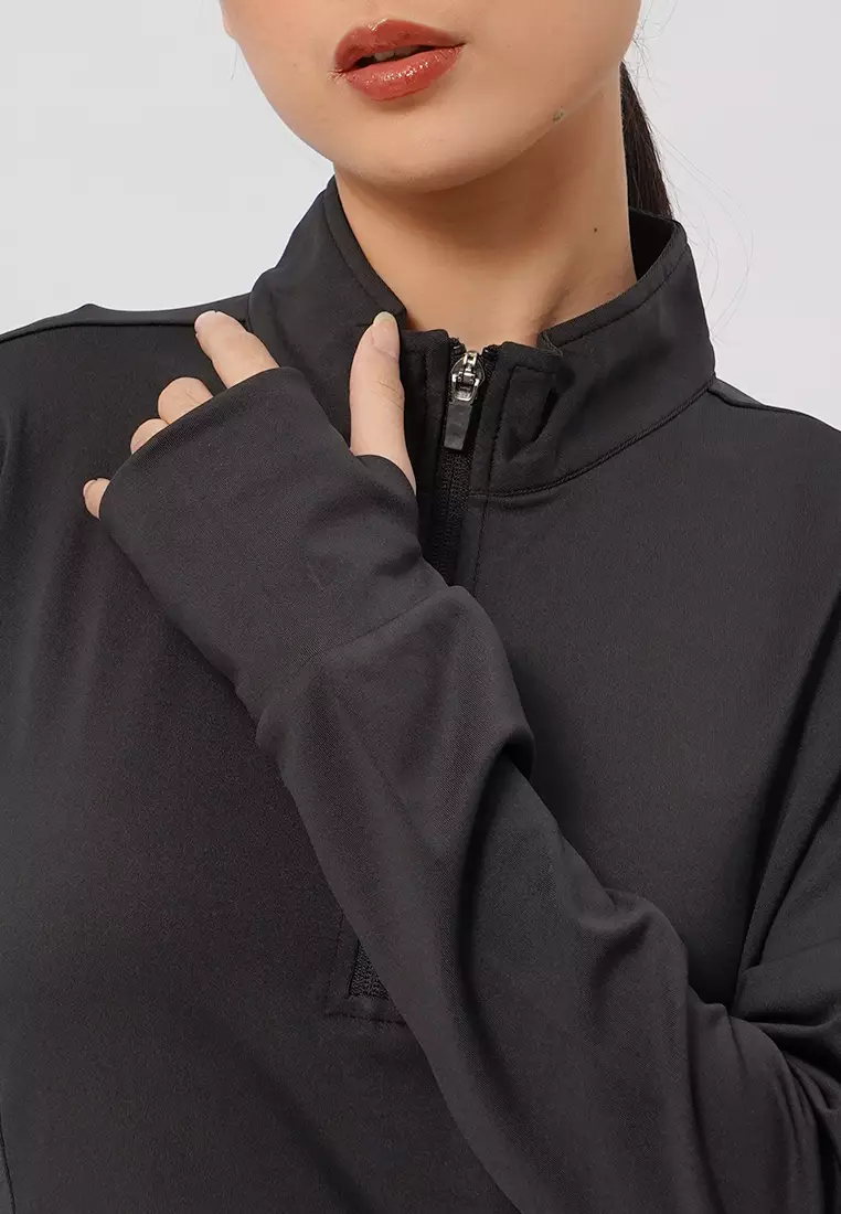 Long Sleeve Pullover wih Zipper