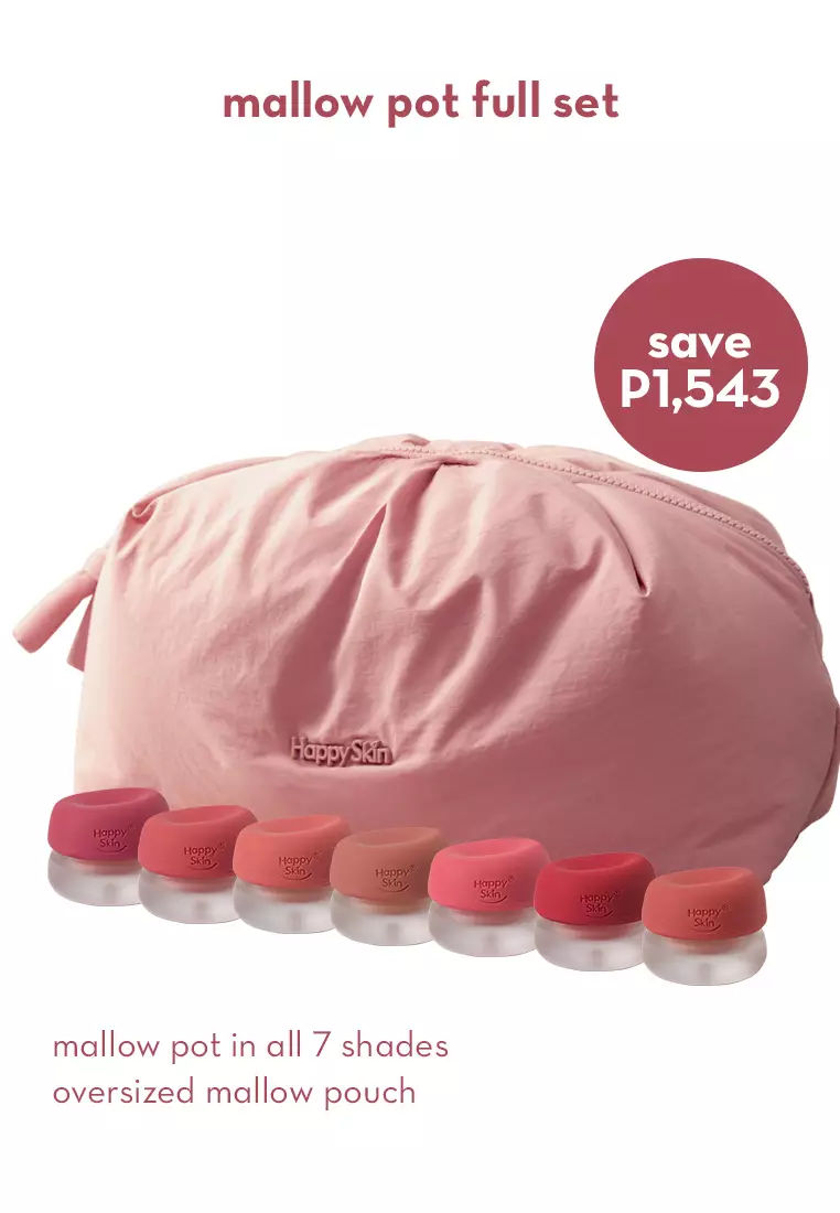 Mallow Pot Full Set  (7 Mallow Pot + Oversized Mallow Pouch)