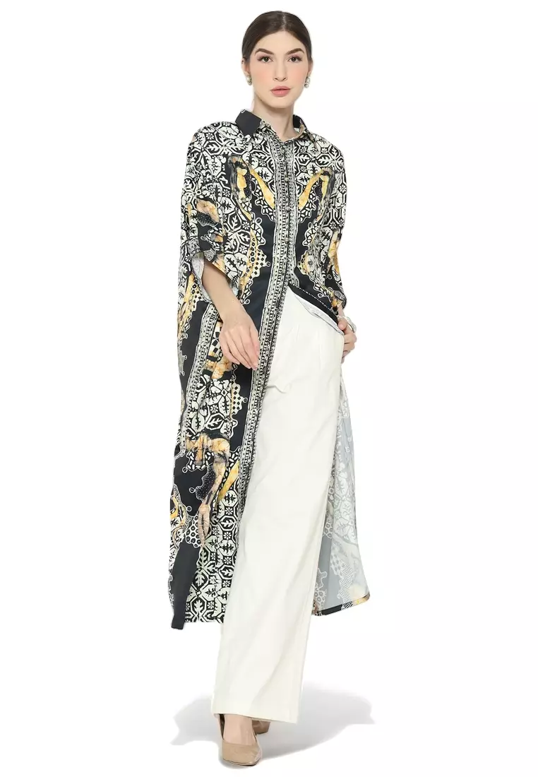 Kanzi Collared Kaftan
