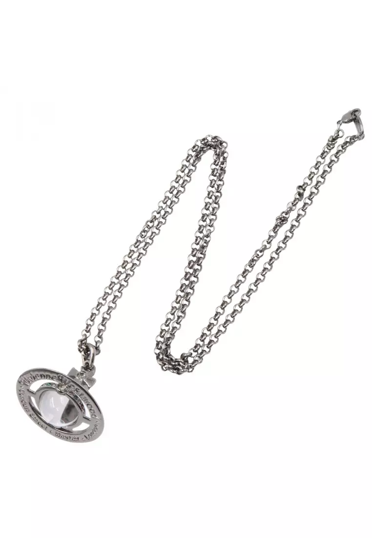 Pre-Loved Vivienne Westwood necklace Silver