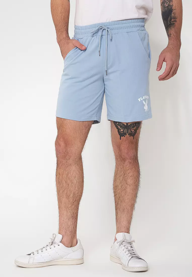 Blue sales playboy shorts