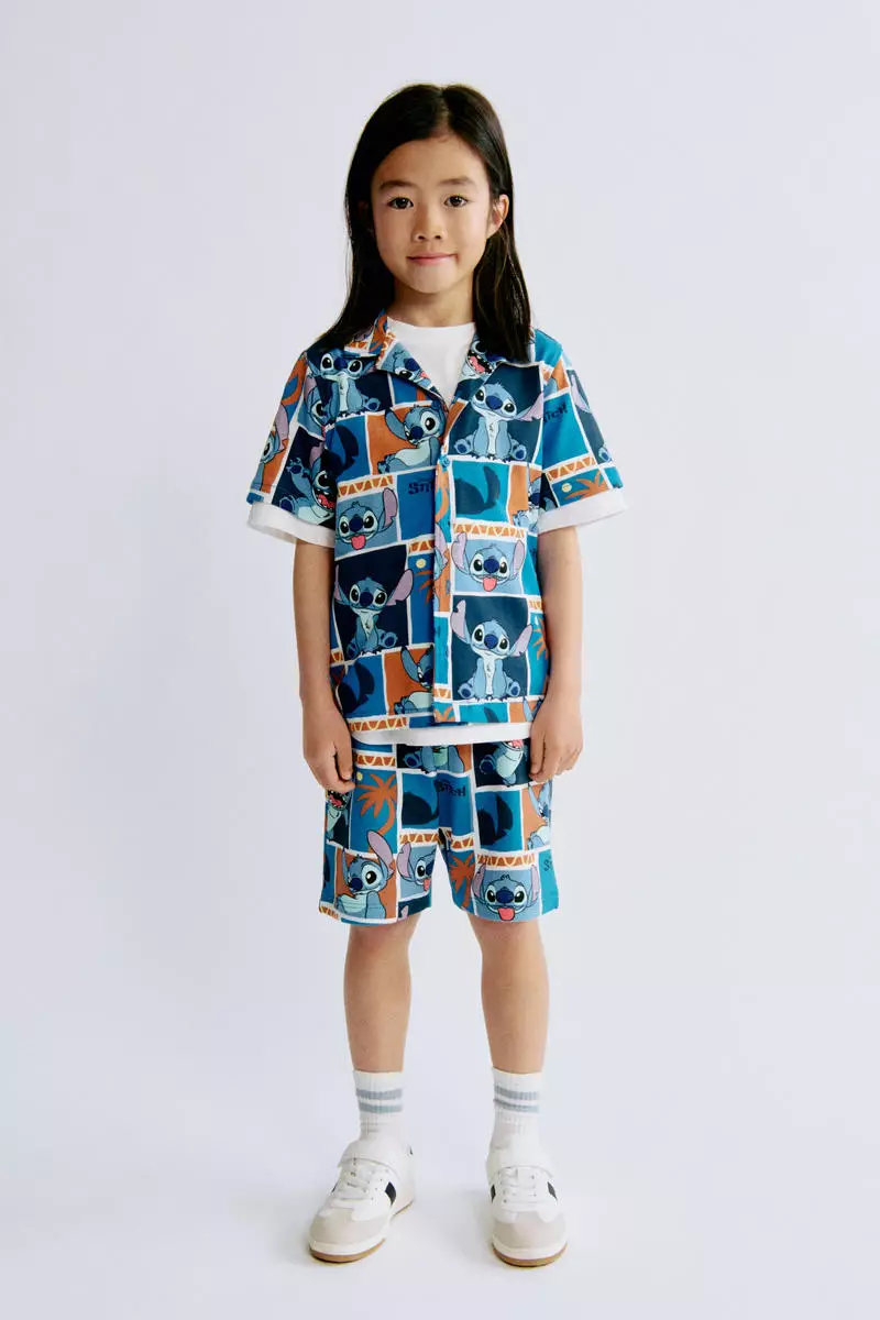 Printed resort shirt