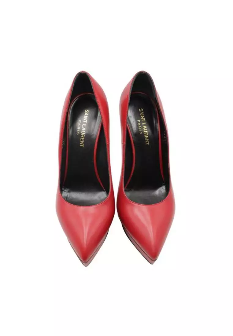 Buy SAINT LAURENT Pre Loved SAINT LAURENT Red Pointed Toes