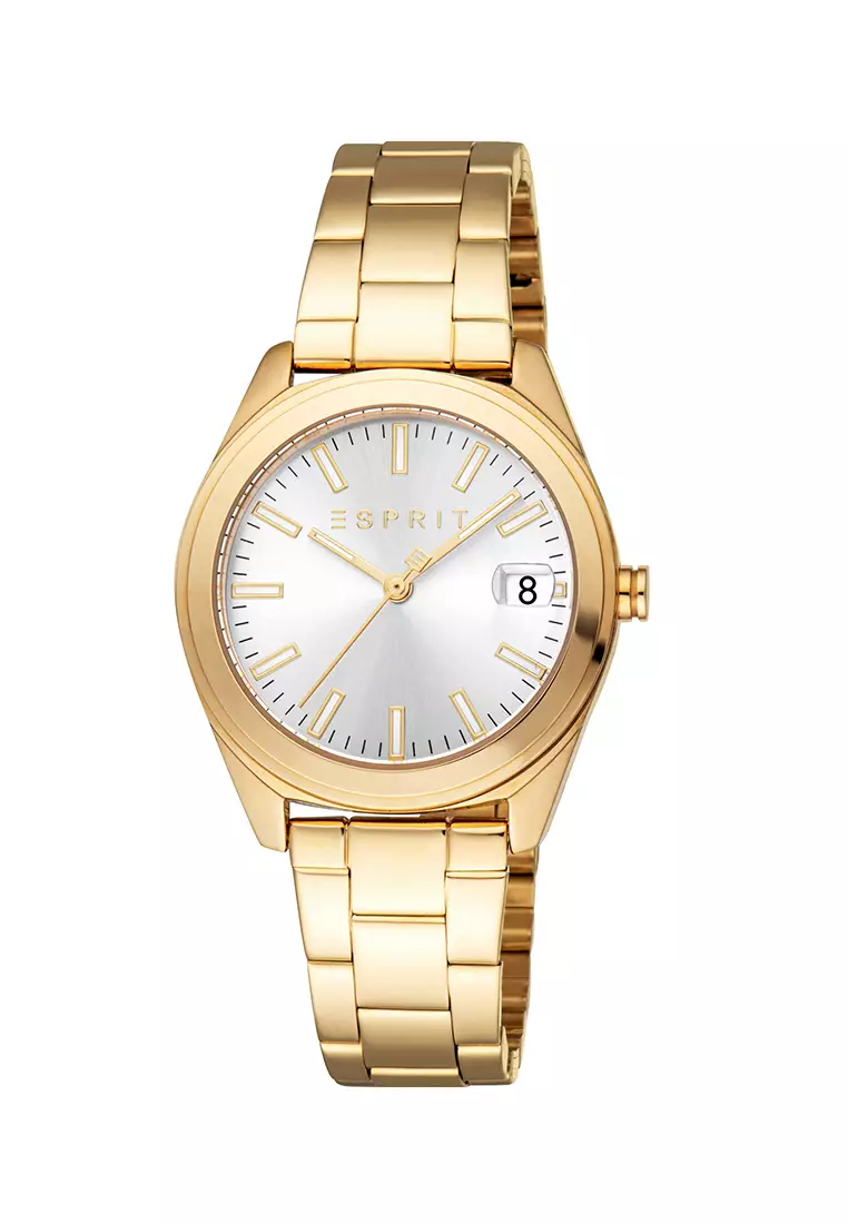 Esprit gold new arrivals watch