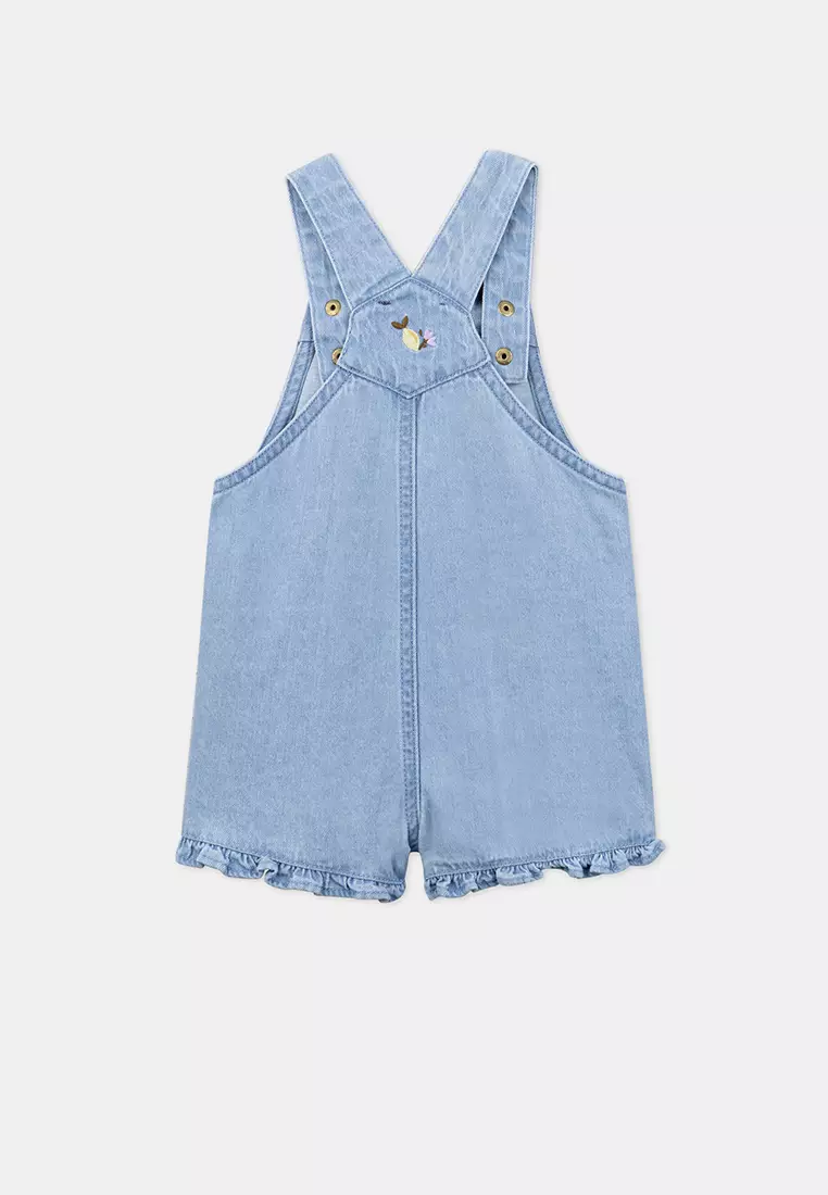 Short Denim Dungarees