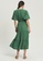 Tussah green Arielle Midi Dress 6E739AA9B9932DGS_3