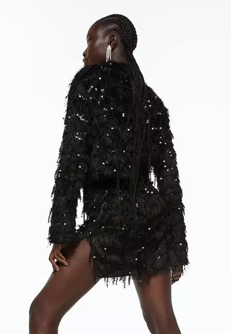 H&m online sparkly skirt