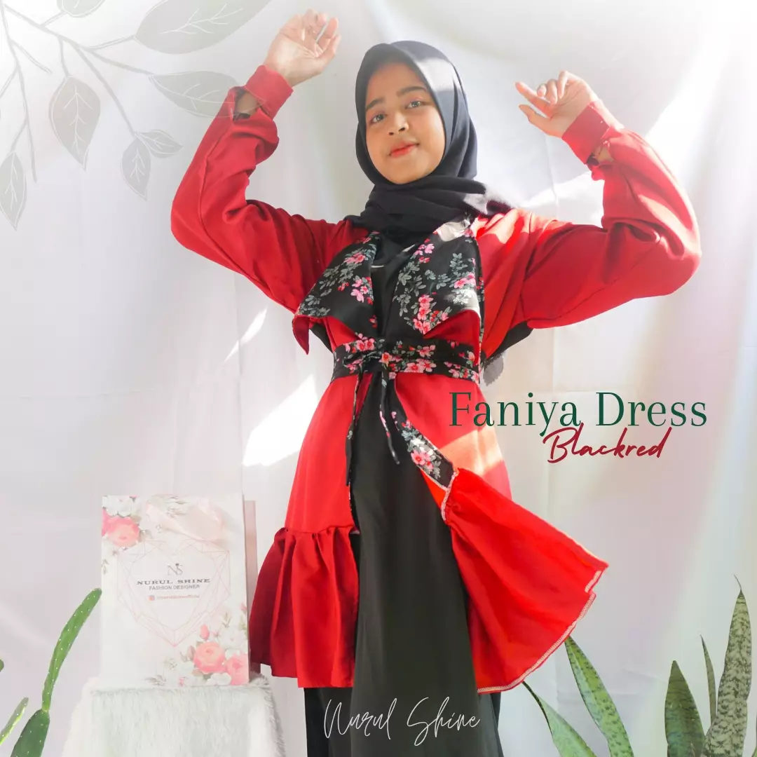 Red Faniya Dress 