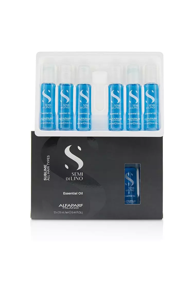 Alfaparf - Semi Di Lino Sublime Essential Oil (All Hair Types) 12x13ml/0.44oz