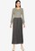 niko and ... grey Wrap Check Pleated Skirt 7EE7AAA387D0CAGS_4