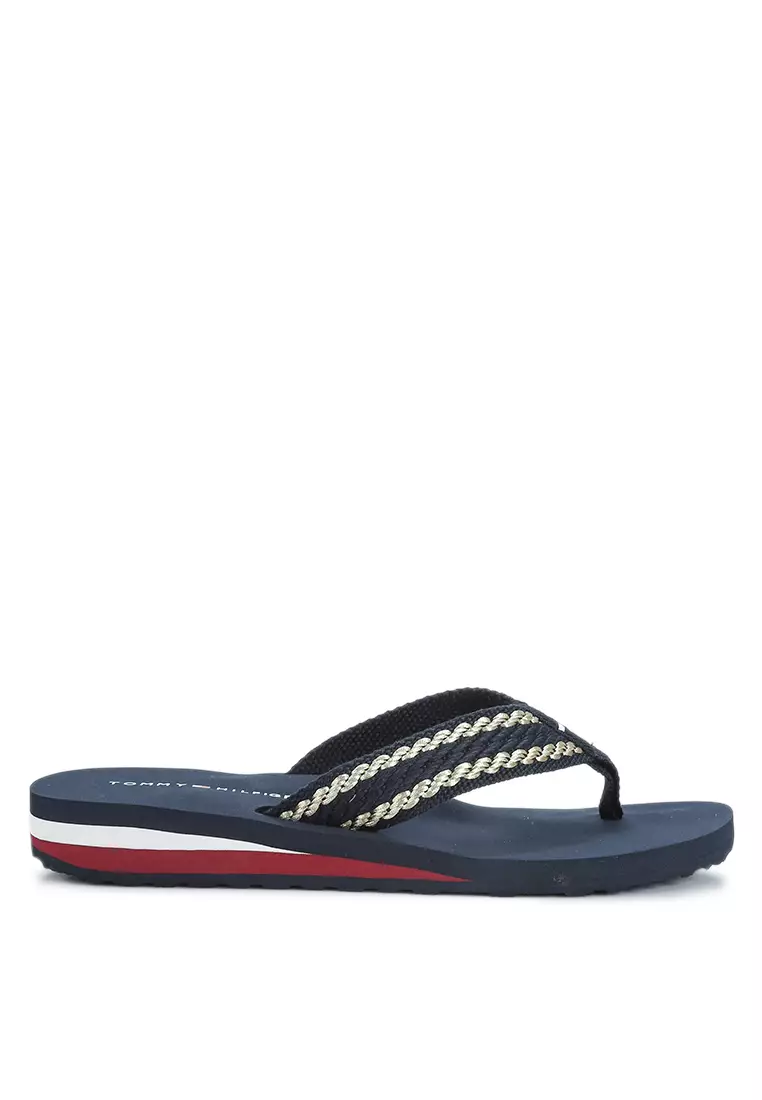 Tommy hilfiger top beach flip flops
