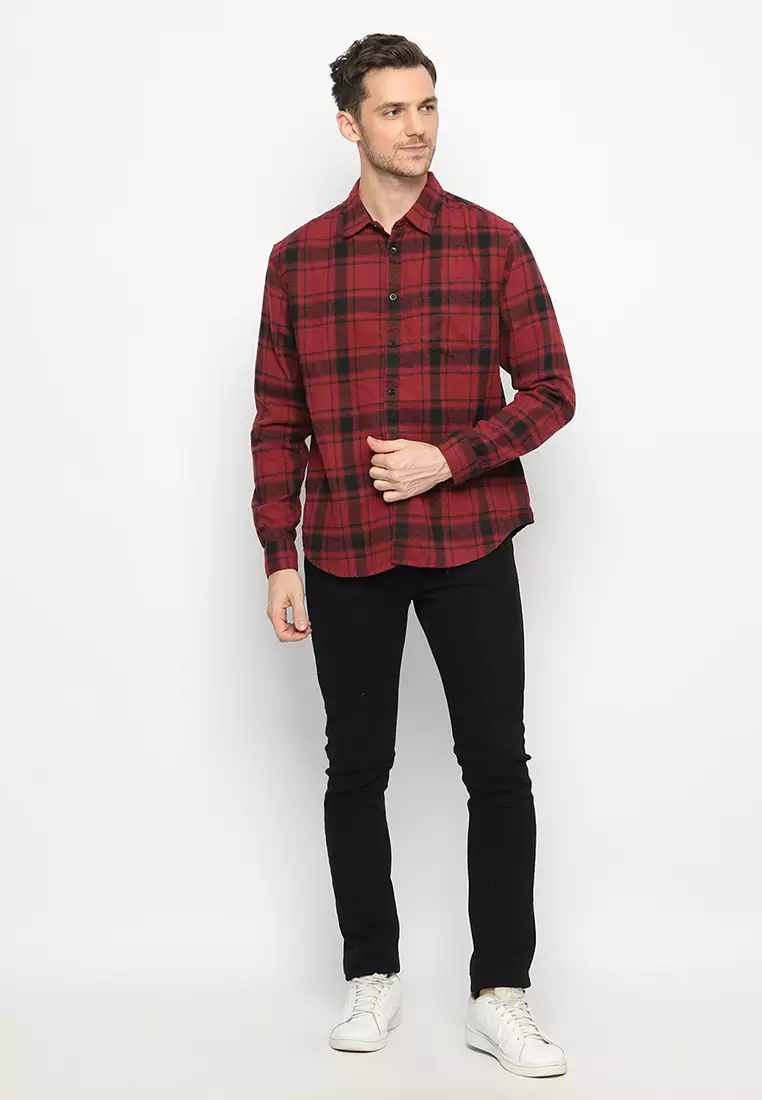 Kemeja Flanel L/S