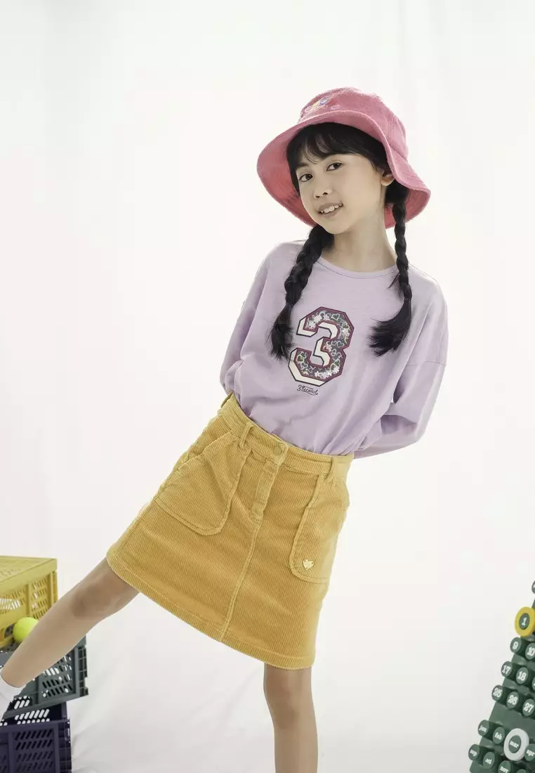 Kids Girl's Short Skirt Corduroy C051023